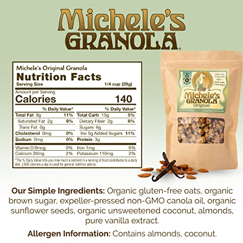 Micheles Granola Original Gluten-Free & Non-GMO 12 Ounce Pack...