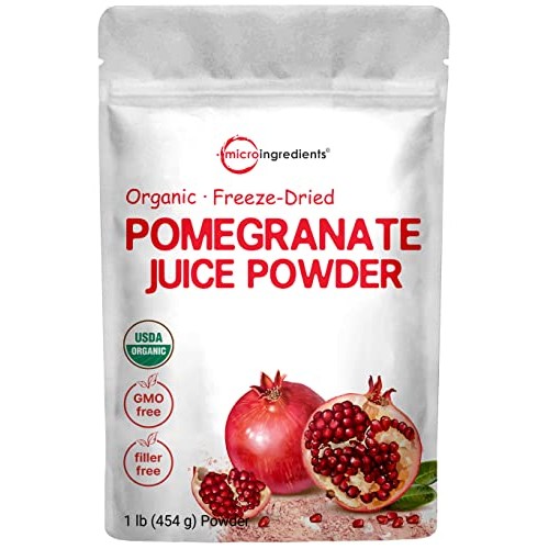Organic Pomegranate Juice Powder,1 Pound 16 Ounce, Freeze-Drie