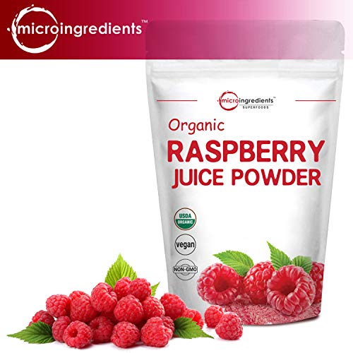 Sustainably Us Grown, Organic Freeze Dried Raspberry Juice Powde