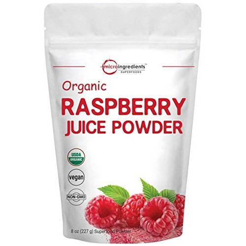 Sustainably Us Grown, Organic Freeze Dried Raspberry Juice Powde