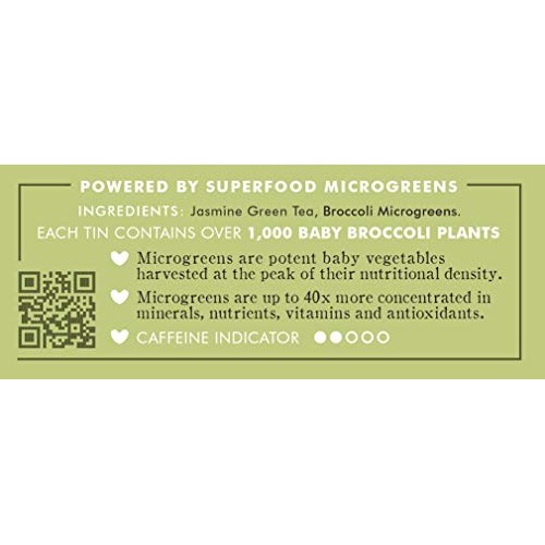 Microtea Focus - Natural Jasmine Green Focus Loose Leaf Tea + An