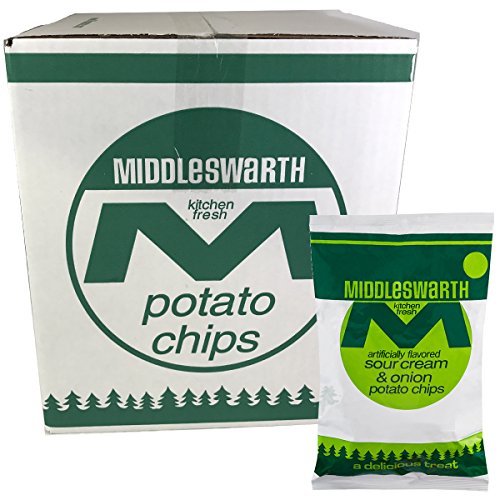 Middleswarth Kitchen Fresh Potato Chips Sour Cream &Amp; Onion Flavo