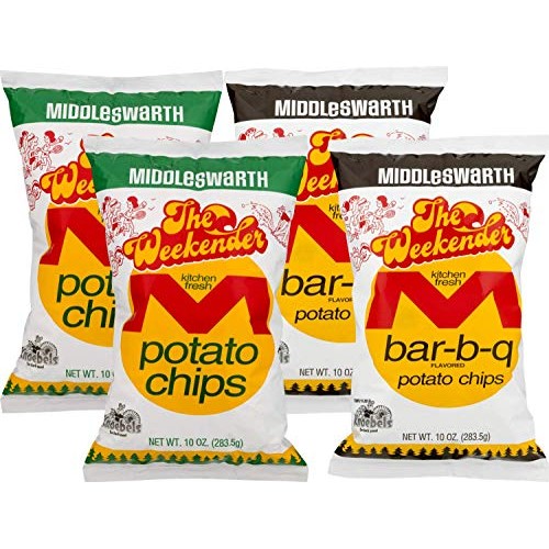 Middleswarth Weekender Kitchen Fresh Original &Amp; Bar-B-Q Potato C