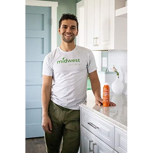 Midwest Juicery Organic, Cold-Pressed Juice. Carrot, Apple, Lemo