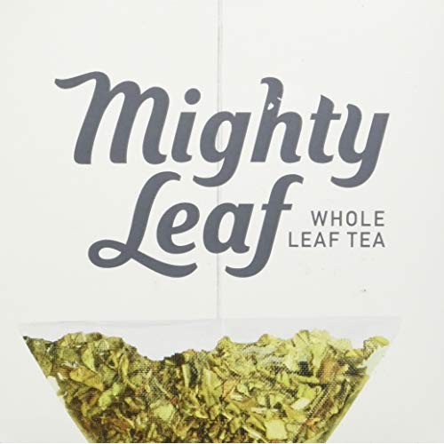Mighty Leaf Organic Tea, Mint Melange, 15-Count Whole Leaf Pouch