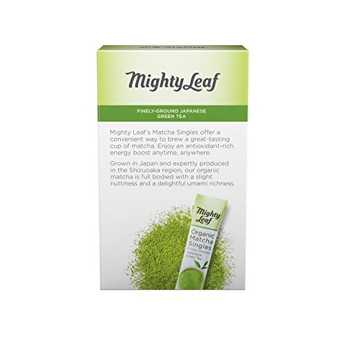 Mighty Leaf Tea Organic Matcha Singles Packets, Matcha Green Tea