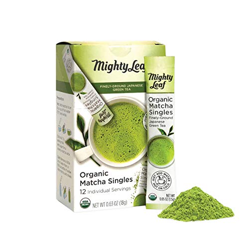 Mighty Leaf Tea Organic Matcha Singles Packets, Matcha Green Tea