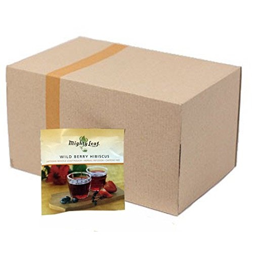Mighty Leaf Wild Berry Hibiscus Herbal Tea 100 Ct.