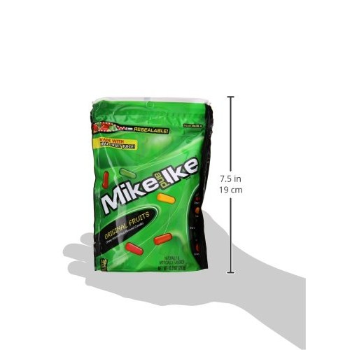 Mike &Amp; Ike Assorted Fruit Original Chew Candies, 10 Oz