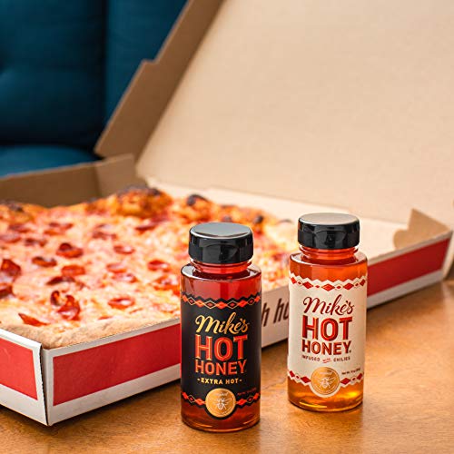 Mike’S Hot Honey – Original &Amp; Extra Hot Combo 10 Oz 2 Pack, Ho