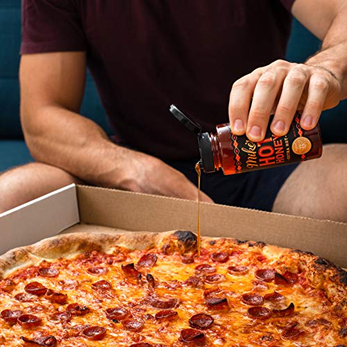 Mikes Hot Honey, Easy Pour Bottle, Extra Hot, 10 Ounce