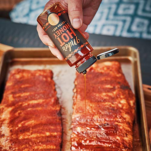 Mikes Hot Honey, Easy Pour Bottle, Extra Hot, 10 Ounce