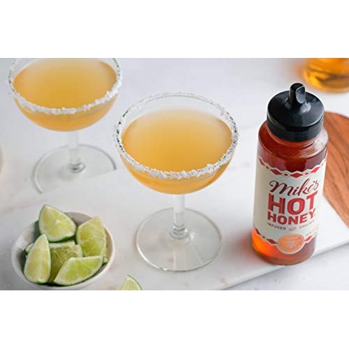 Mikes Hot Honey Squeeze Bottle Honey With A Kick, 12 Ounce Pac