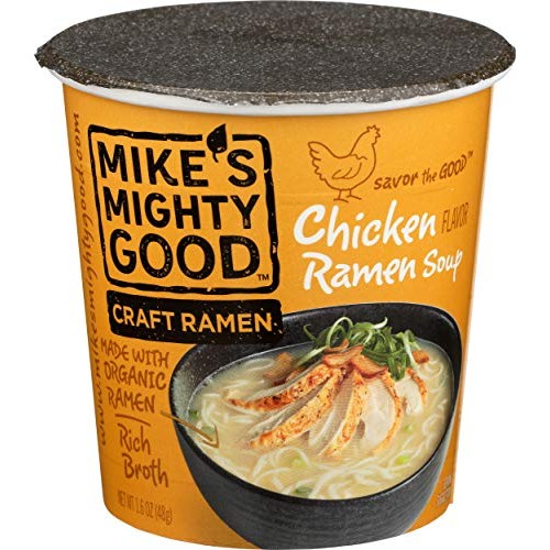 Mikes Mighty Good Ramen Soup, Chicken, 1.6 Oz