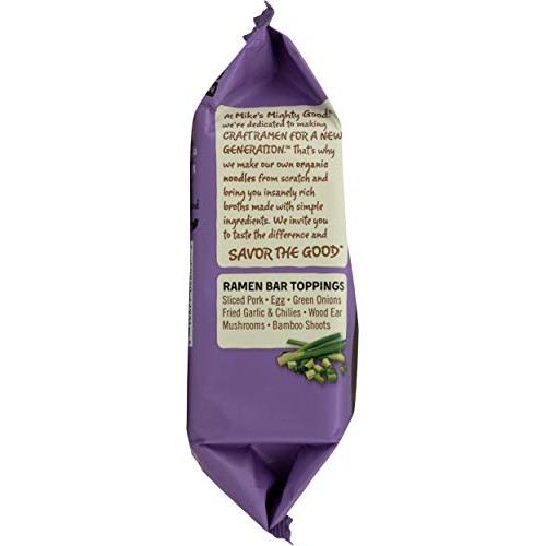 Mikes Mighty Good, Ramen Tonkotsu Pork Spicy Pillow Pack, 2.4 Ounce