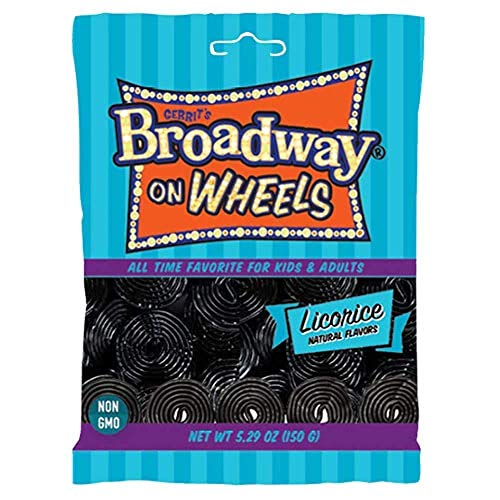 Licorice Wheels 5.29 Oz. - Black