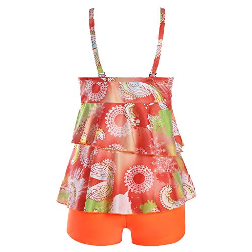 Women Tankini Sets With Boy Shorts Ladies Bikini Set Swimwear Pu