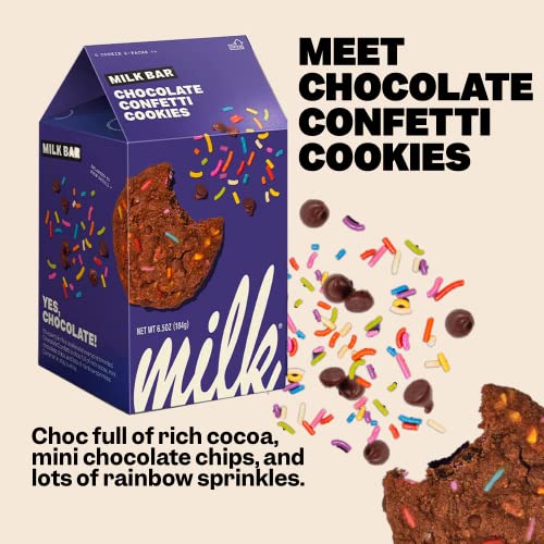 Milk Bar Chocolate Confetti Cookies By Cult Favorite New York Ba