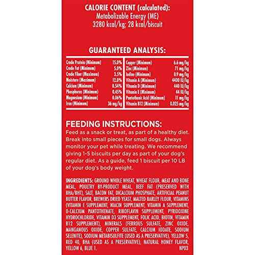 Milk-Bone Peanut Butter Dog Treat, Small