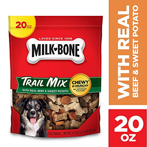 Milk-Bone Trail Mix Dog Treats, Real Beef &Amp; Sweet Potato Flavor,