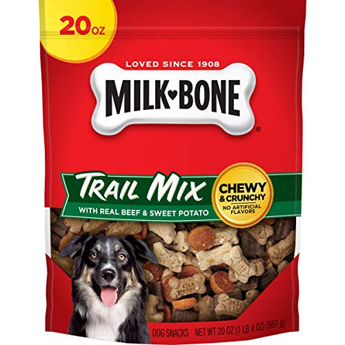Milk-Bone Trail Mix Dog Treats, Real Beef &Amp; Sweet Potato Flavor,