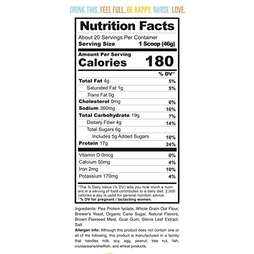 Milk Drunk Fenugreek-Free - Dairy Free Vanilla Protein Powder Fo