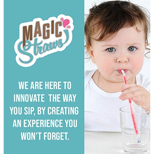 Milk Magic Flavoring Straws, 2-Pack Bundle 24 Straws Per Pack,