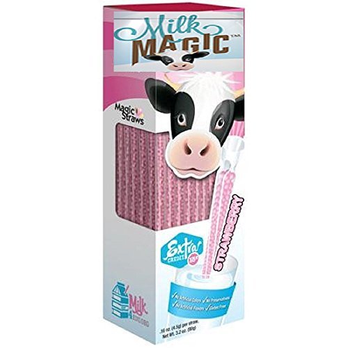 Milk Magic, Milk Straws, 24 Count 0.16Oz Each, 3.84Oz Box Pac