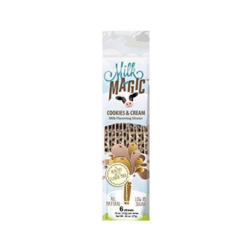 Milk Magic Milk Flavoring Magic Straws Assorted Flavors Cookies
