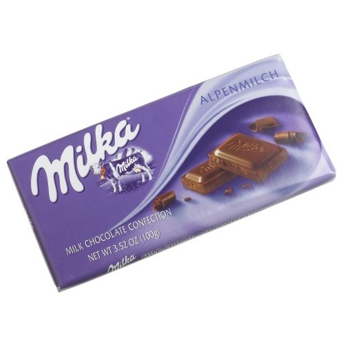 Milka Alpine Milk Chocolate, 3.5-Ounce Bars Pack Of 10 Milka Alpine Milk Chocolate, 3.5-Ounce Bars Pack Of 10
