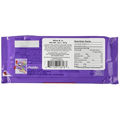 Milka &Amp; Lu Biscuits - Pack Of 3