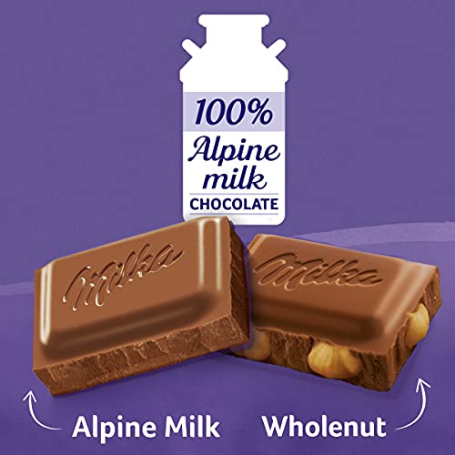 Milka European Chocolate Bars Variety Pack, Alpine Milk Chocolat