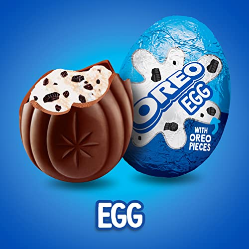 OREO Creme Filled Easter Chocolate Candy Egg, Easter Candy, 48 C...