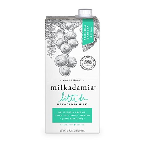 Milkadamia Latte Da Macadamia Milk Barista Blend, Dairy Free, Ve