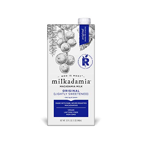 Milkadamia Original Macadamia Milk 32 Oz., 6Count - Dairy Free