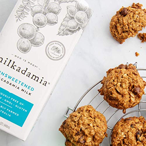 Milkadamia Macadamia Milk, Unsweetened - 32 Fl Oz Pack Of 6