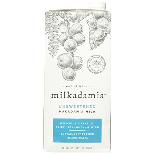 Milkadamia Milk Macadamia Unsweetned, 32 Oz