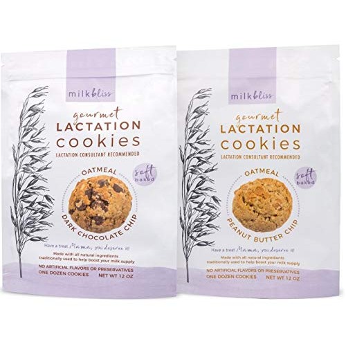 Milkbliss Soft Baked Lactation Cookies For Breastfeeding, All Na