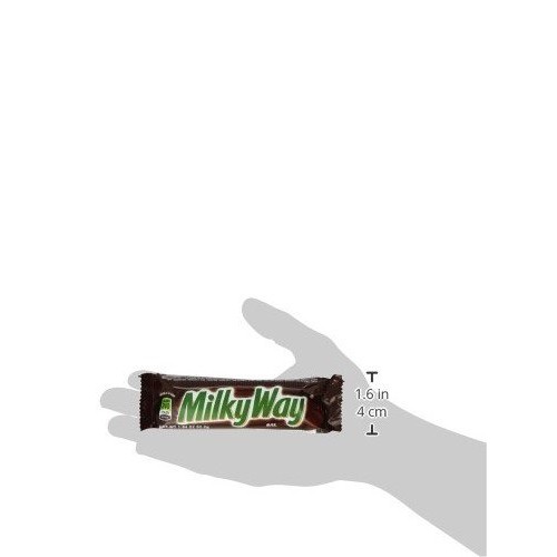 Milky Way Milk Chocolate Singles Size Candy Bars 1.84-Ounce 36-C