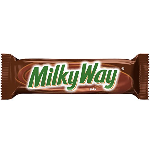 Milky Way Milk Chocolate Singles Size Candy Bars 1.84-Ounce 36-C