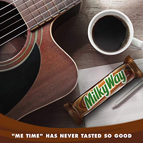 Milky Way Milk Chocolate Singles Size Candy Bars 1.84-Ounce 36-C