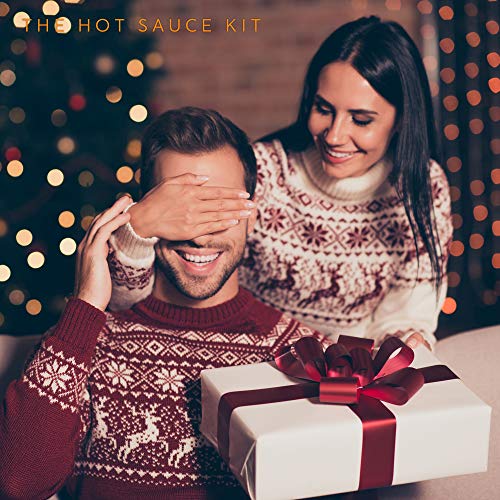 Deluxe Hot Sauce Kit, 3 Bags Of Chili Peppers, Gourmet Spice Ble