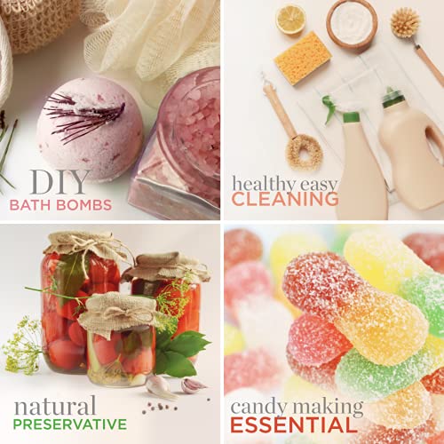 Milliard Citric Acid 2 Pound - 100% Pure Food Grade Non-Gmo Proj