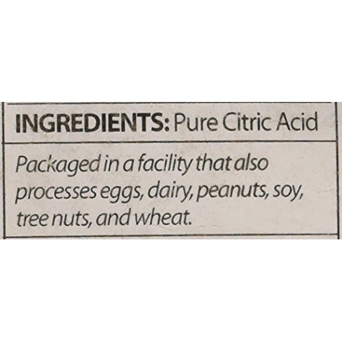 Milliard Citric Acid 2 Pound - 100% Pure Food Grade Non-Gmo Proj