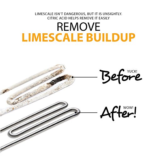 Milliard Citric Acid 5 Pound - 100% Pure Food Grade Non-Gmo Proj