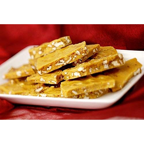 Texas Pecan Brittle 12 oz Gift Tin | Millican Pecan since 1888 |...