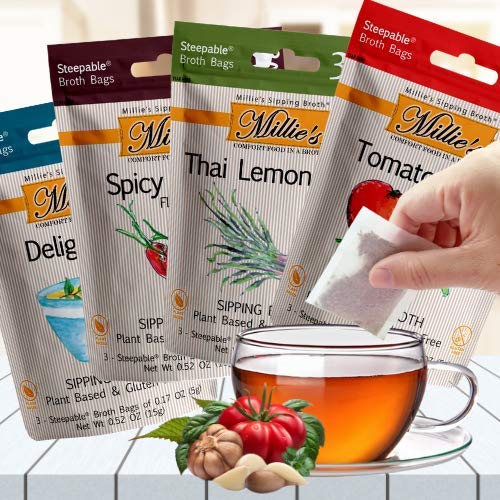 Millies Sipping Broth Steepable Sipping Broth With Vegetables A