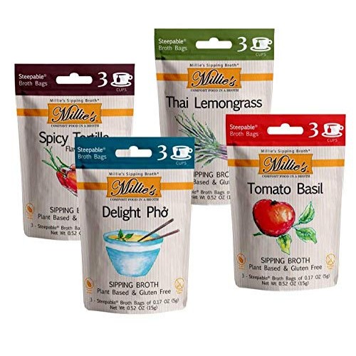 Millies Sipping Broth Steepable Sipping Broth With Vegetables A