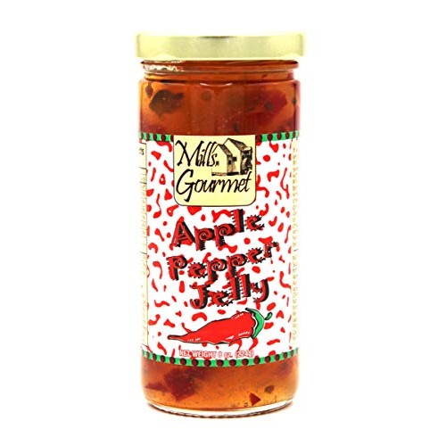 Mills Gourmet Apple Pepper Jelly - Bursting With Flavors Of Fres
