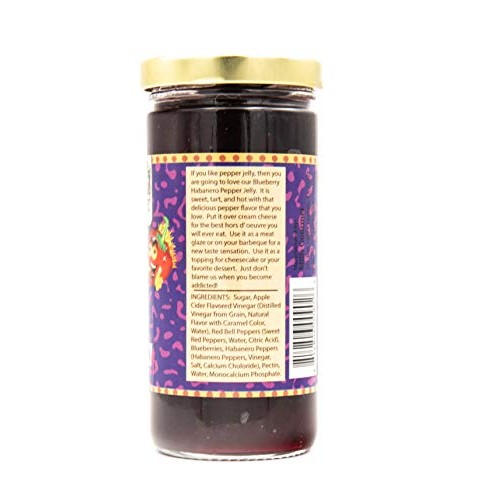 Mills Gourmet Blueberry Habanero Pepper Jelly | With Flavors Of